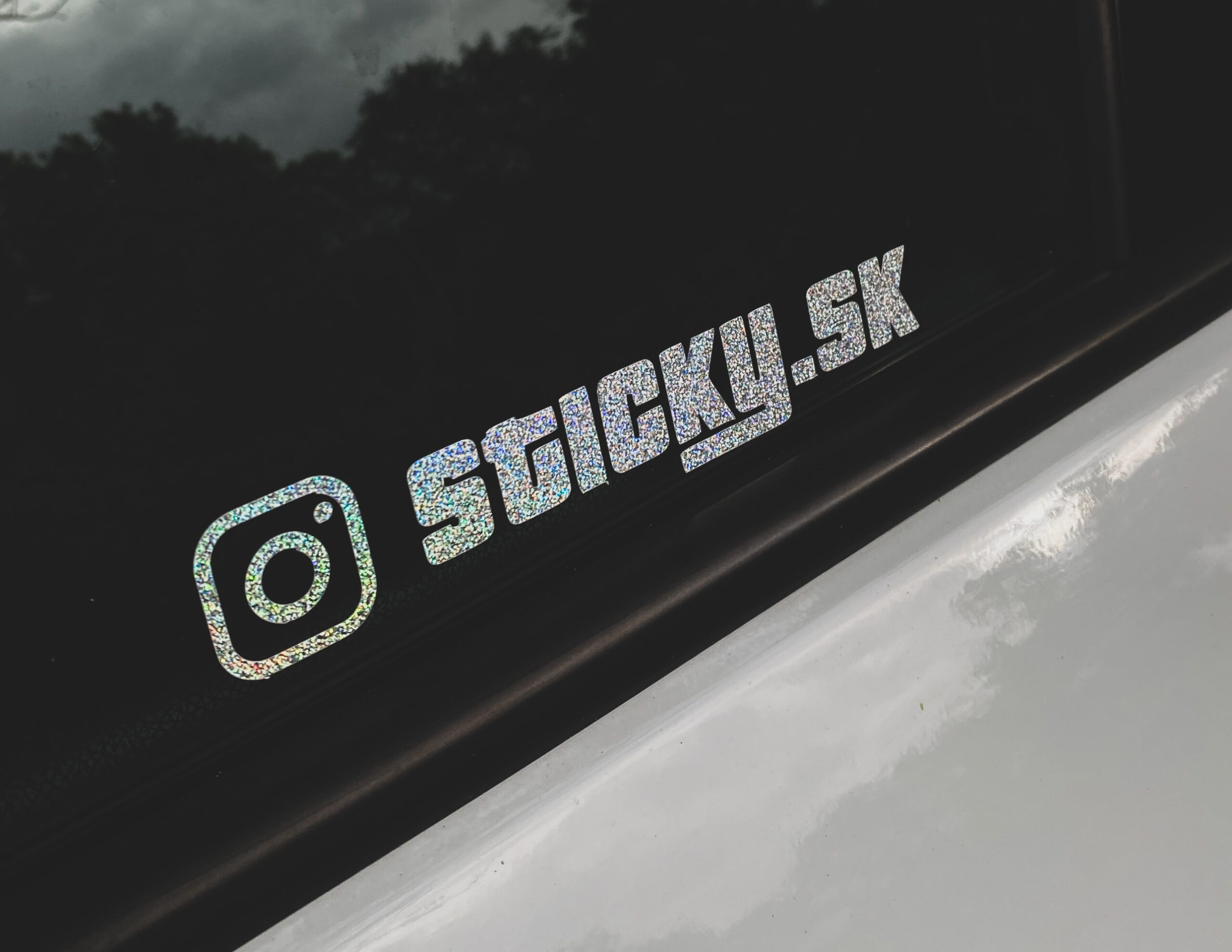 Instagram nálepka na auto 2ks